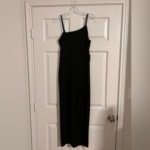 Express Dress with Asymmetrical Neckline
